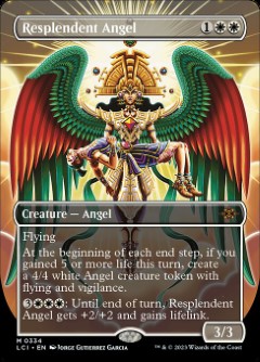 Resplendent Angel The Lost Caverns of Ixalan Alternate Art